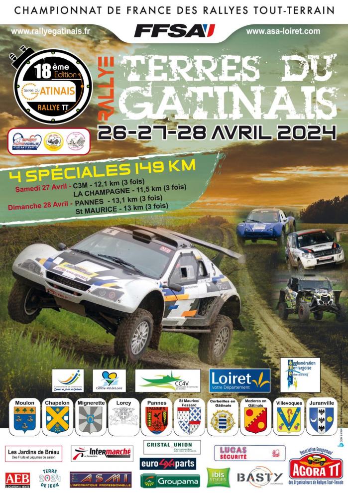 Affiche rtt gatinais 2024