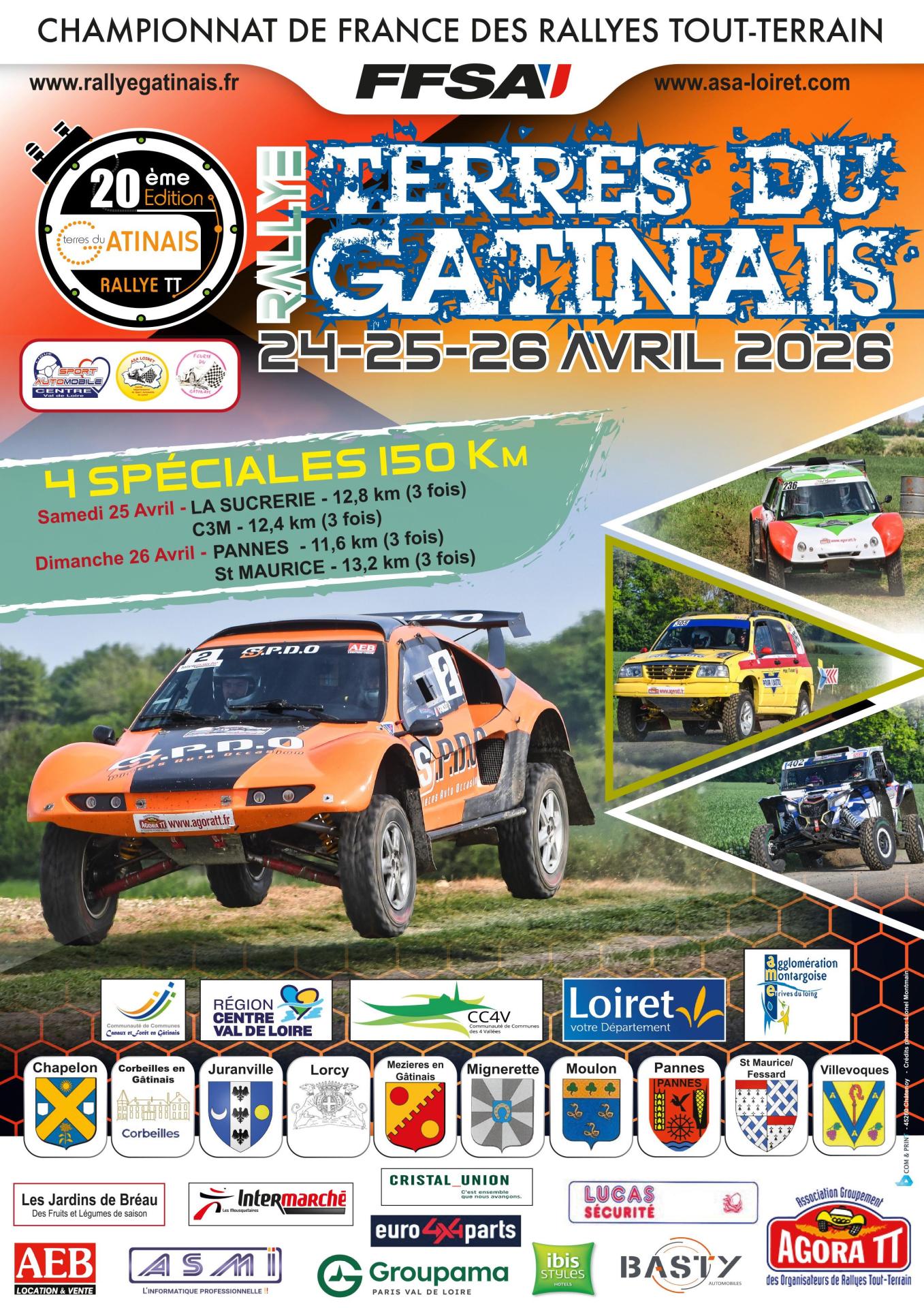 Affiche rtt gatinais 2026