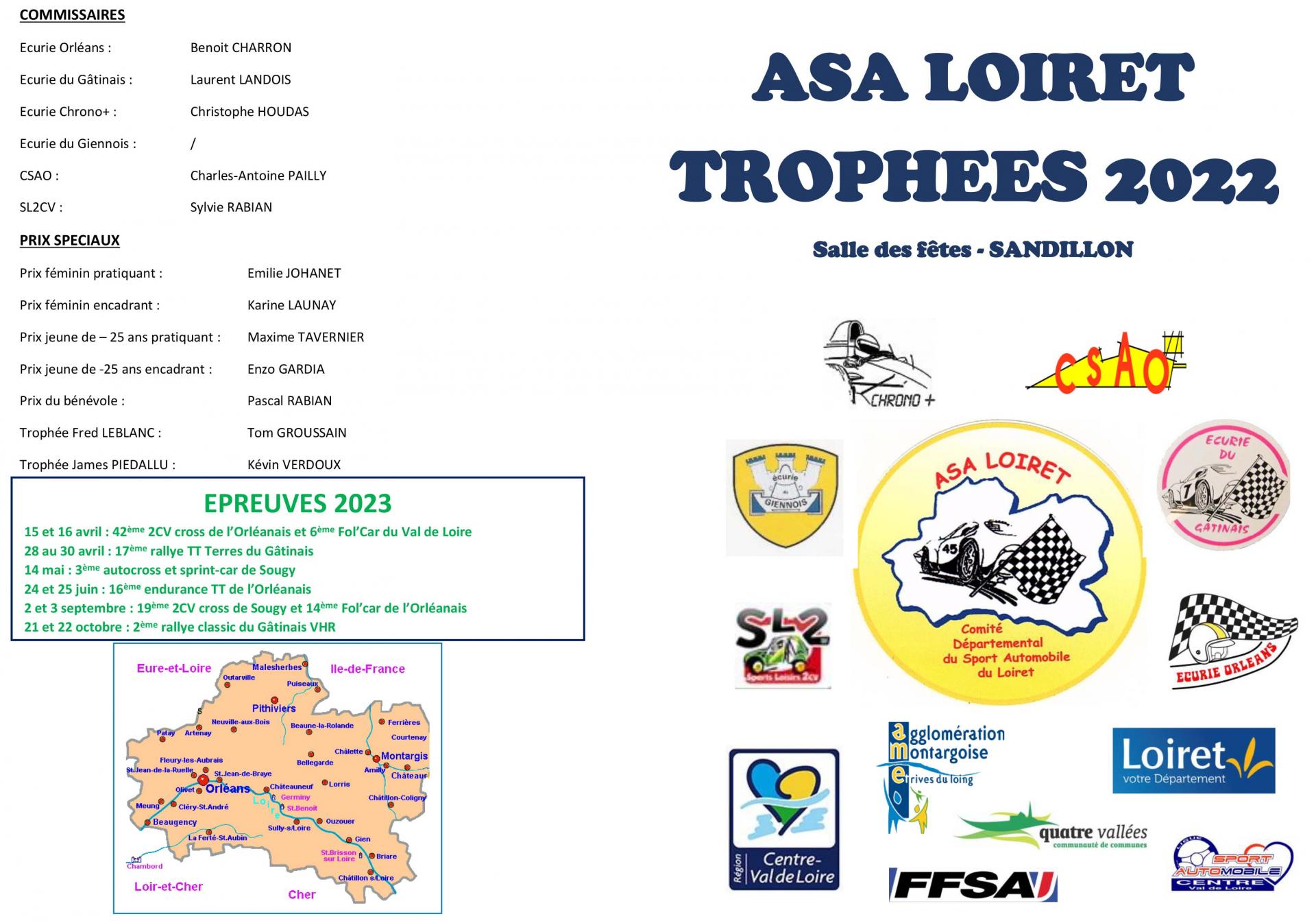 Asa loiret trophees 2022 2