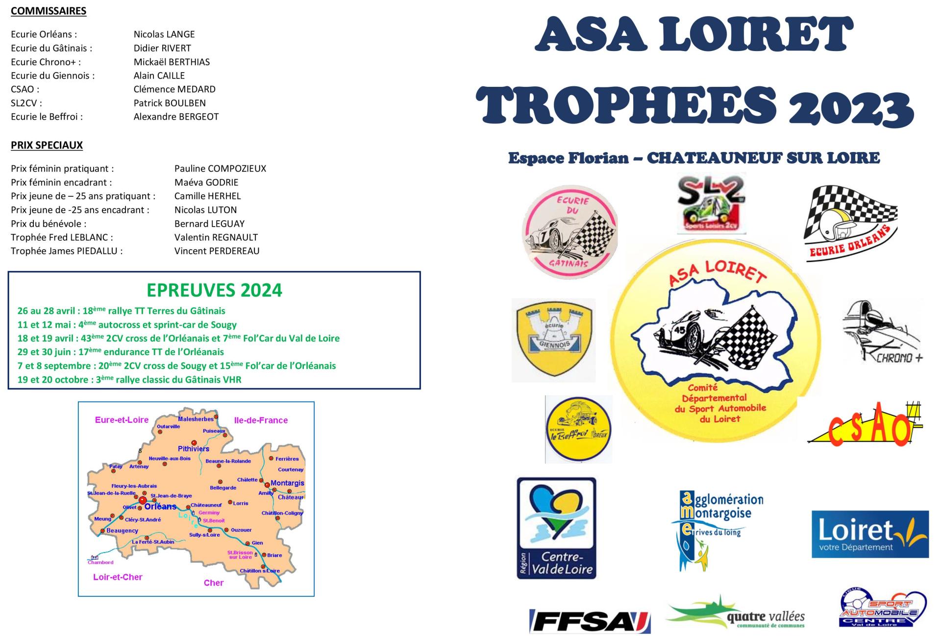 Asa loiret trophees 2023 2